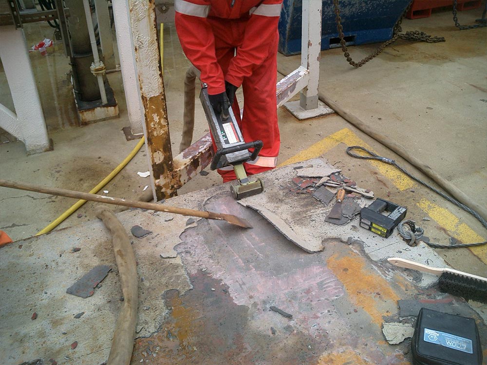 Coating Removal In Offshore by RPR Technologies