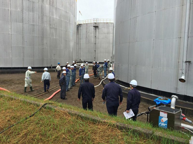 Coating Removal On Storage Tanks RPR Technologies